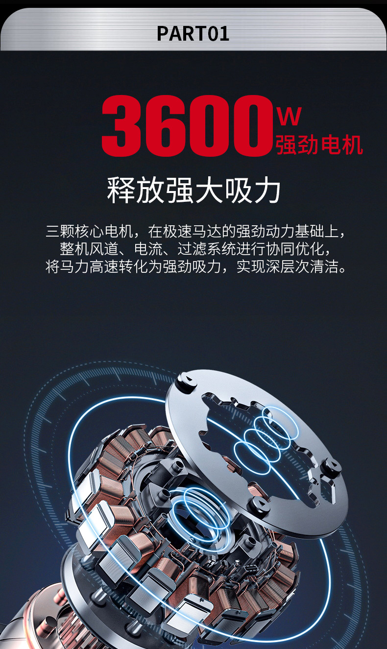 坦洁220V单桶不锈钢工业吸尘器X3系列