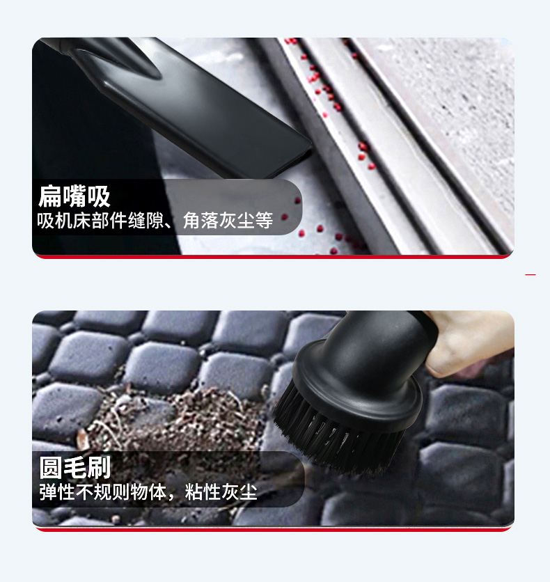 坦洁220V单桶不锈钢工业吸尘器X3系列