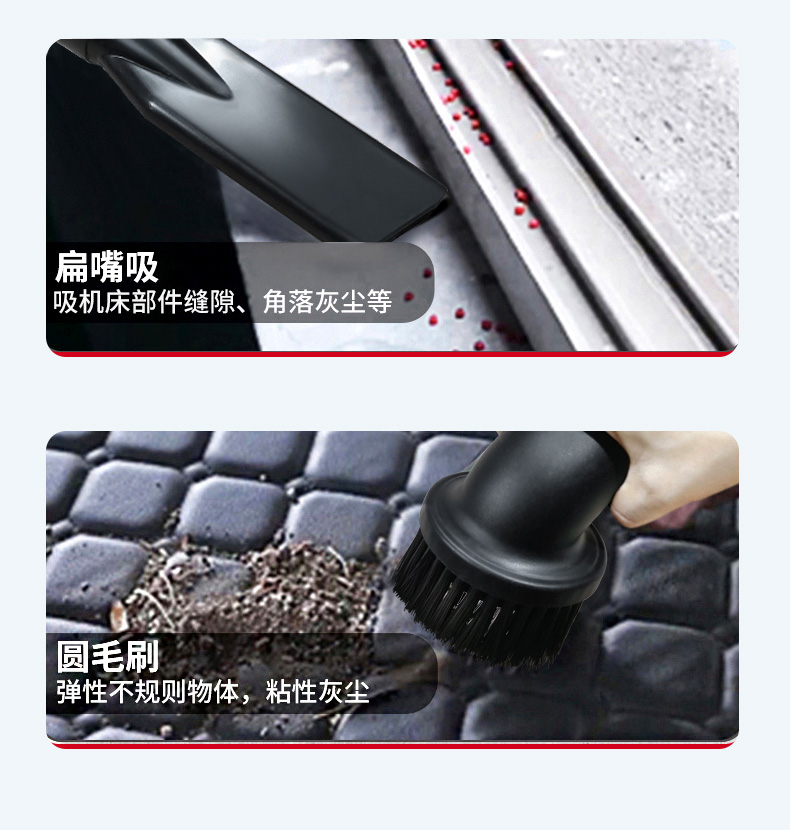 坦洁380V单桶不锈钢工业吸尘器X5系列
