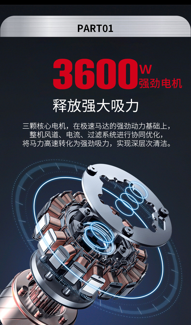 坦洁220V单桶不锈钢工业吸尘器X6系列