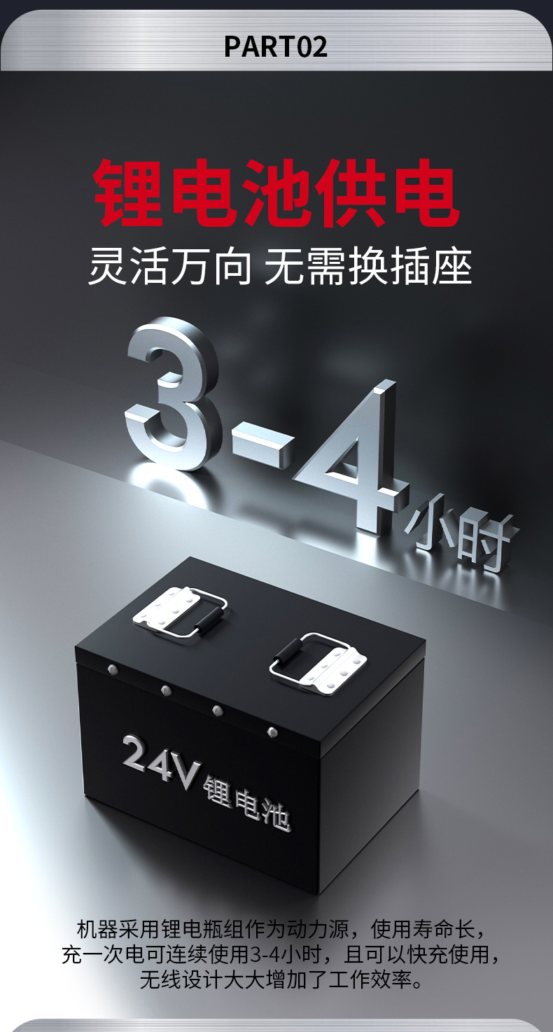 坦洁锂电池双桶工业吸尘器X6D系列