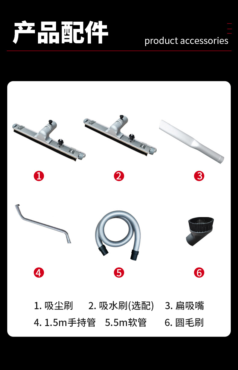 坦洁380V双桶不锈钢工业吸尘器X7系列