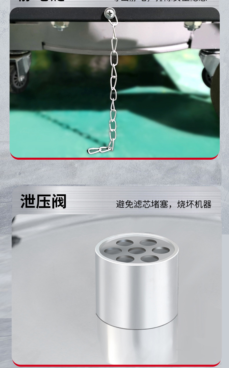 坦洁380V 双桶手动反吹工业吸尘器X8系列