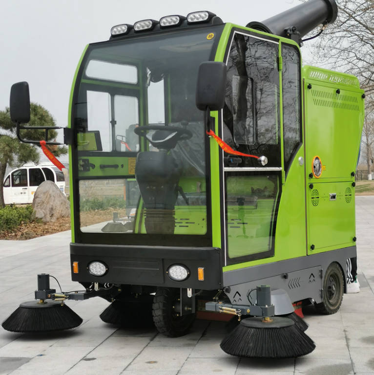 河北道路清洁广泛应用电动环卫清扫车