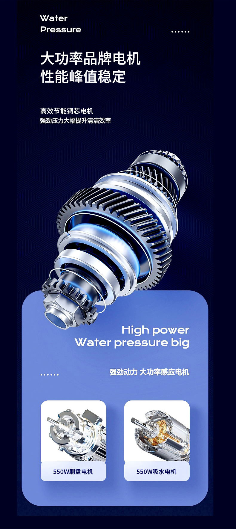 坦洁手推式洗地机M1