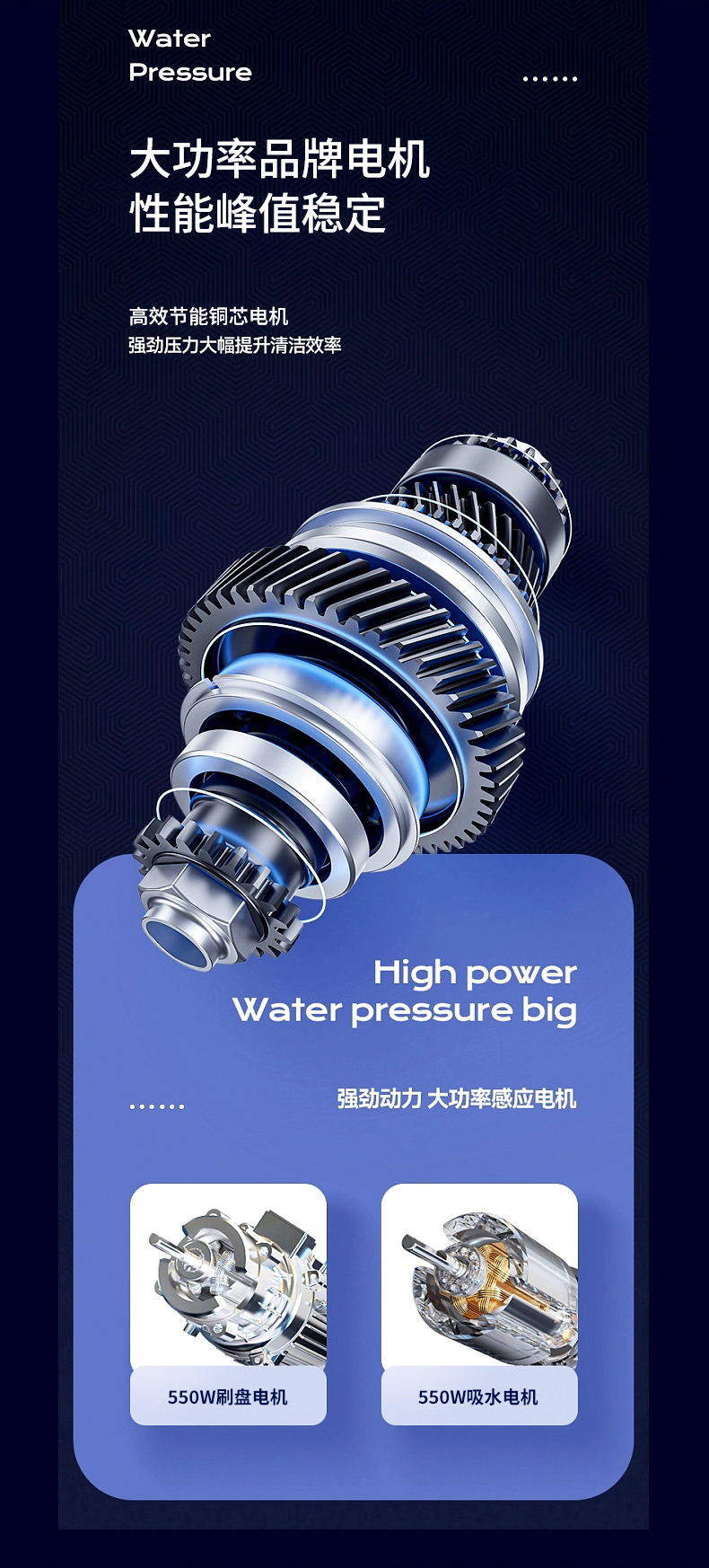 坦洁折叠式洗地机M350