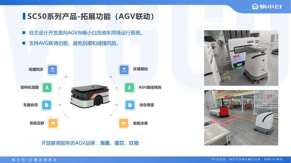 蜗小白无人驾驶式洗地机SC50