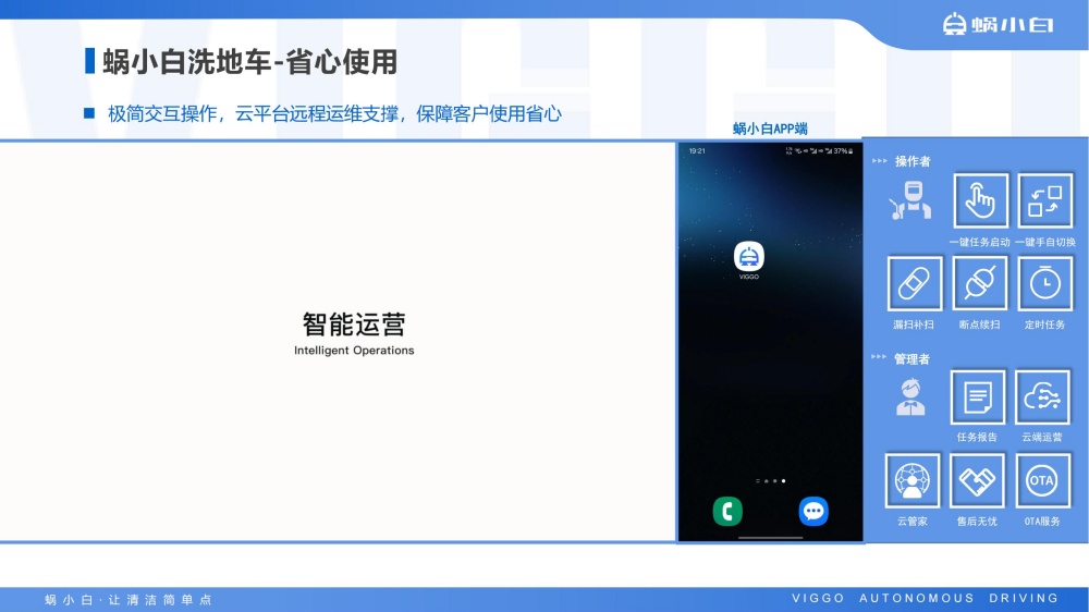 蜗小白无人驾驶式洗地机SC50