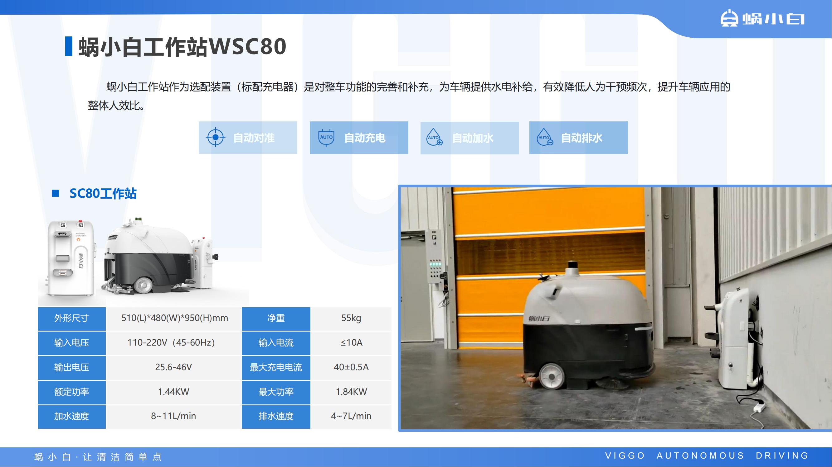 蜗小白无人驾驶式洗地机SC80