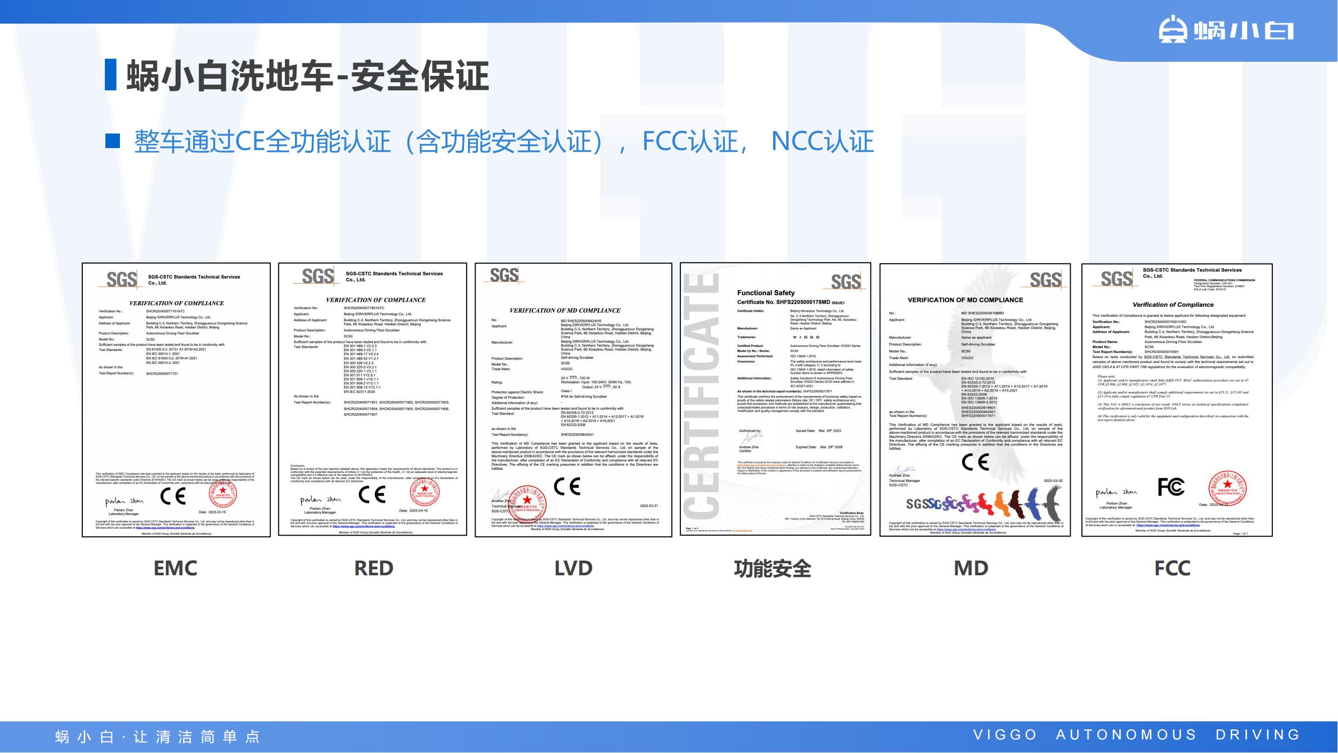 蜗小白无人驾驶式洗地机SC80