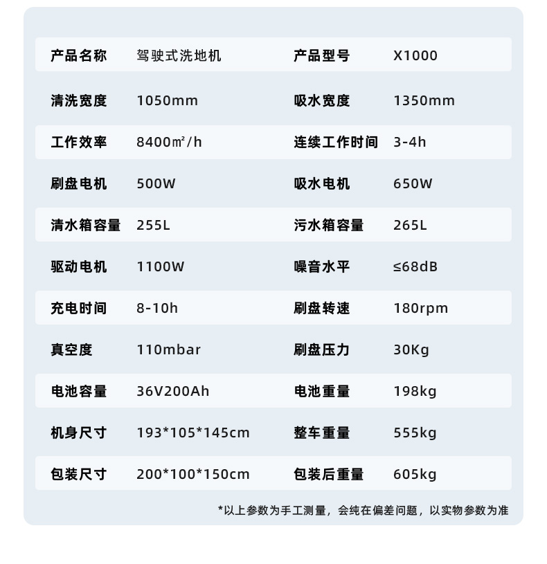 坦洁大型驾驶式洗地机X1000
