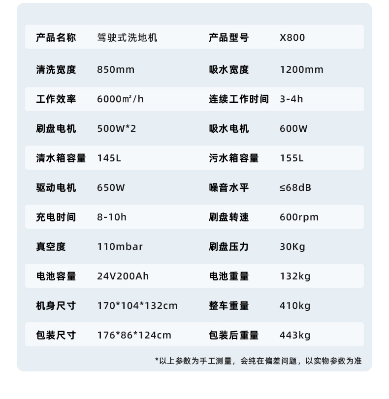 坦洁驾驶式洗扫一体机X800